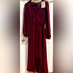 Fame and Partners custom dress